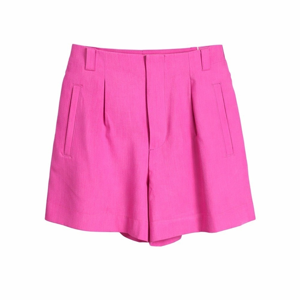 Womens Pink Midi Shorts Size 8 Coquette Fairy Soft Girl‎ Kawaii New
